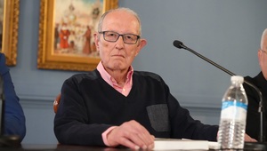 L'autor del llibre, 'Quique', en l'acte de presentaci.