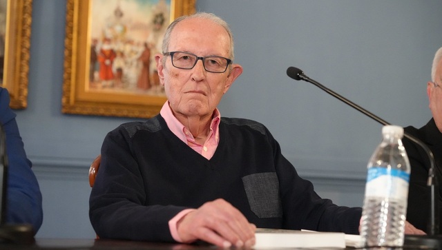 L'autor del llibre, 'Quique', en l'acte de presentaci.