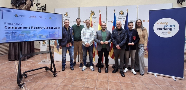 Presentaci del campament per la pau del Rotary Club