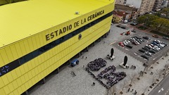 La actividad se ha realizado en la plaza del Estadio de la Cermica.