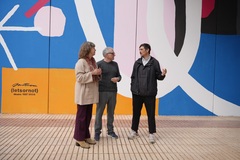 'El ritmo de las cosas', mural de la mostra TEST_1