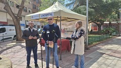 El presidente de la entidad vecinal, Jess Notari, ha agradecido la visita.