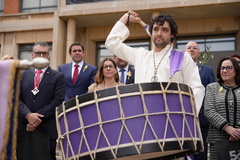 El toque de honor ha estado a cargo de la Cofrada de Santa Mara Magddalena.