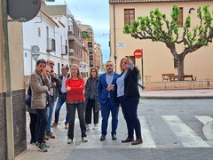 L'Ajuntament al barri visita el districte de la Zona Centre