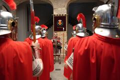 Presentaci� dels nous uniformes de la Gu�rdia Romana de la Confraria de la Sang_3
