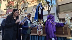 El Viacrucis ha donat inici a una jornada intensa.