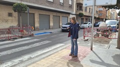 La vicealcaldessa i regidora de Serveis Pblics ha visitat les obres.