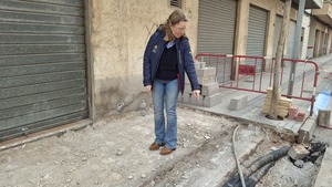 S'escometen actuacions al carrer de Joan Baptista Llorens.