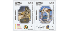 Correu ja ha posat en circulaci el segell commemoratiu del 750 Aniversari de la Fundaci de la ciutat