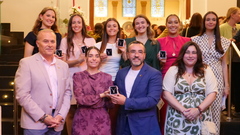 Visita oficial al manifest de la reina i dames de les festes de 2025_1