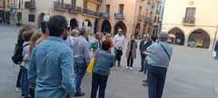 Passejada cultural dels participants en el Voluntariat pel valenci