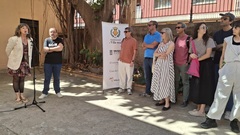 Dora Saura i Joan Feliu han realitzat la benvinguda.