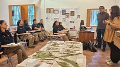 Les pr�ctiques del m�dul forestal es realitzen al Termet.