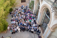 Foto de fam�lia dels assistents.