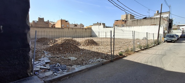 La parcel�la va estar destinada a una construcci� immobili�ria que no es va desenvolupar.