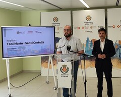 El regidor Santi Cortells.