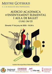 Audici Acadmica dels grups de Cor de l'E. Elemental, Conjunts instrumentals i Ballet