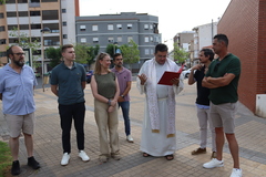El prroc dels Sants Evangelistes ha realitzat la benedicci.