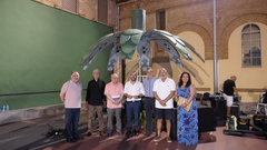 A l'acte han assistit membres de l'Associaci d'amics i amigues del Cant de la Carxofa.