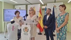 La presidenta de l'AECC de Vila-real, Reme Herrero.