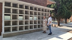 Hay 50 nuevos espacios para urnas funerarias.