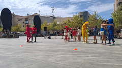 Diversi� familiar amb la Fundaci� Teatral Tchyminigagua.