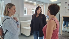 Han visitado tambi�n el aulario de infantil.