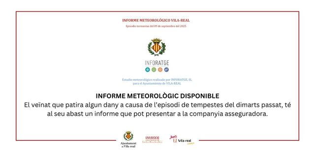 Informe meteorol�gico del 9 de septiembre.