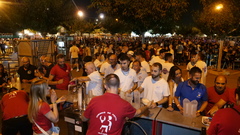  El Recinto de la Marcha ha acogido el tombet de toro.