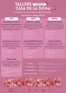 TALLERES CASA DE LA DONA (octubre, noviembre, diciembre de 2025 y enero de 2026)_2