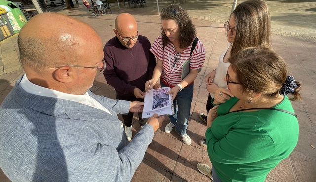 Obiol y Escrig con los responsables de COMAYPA.