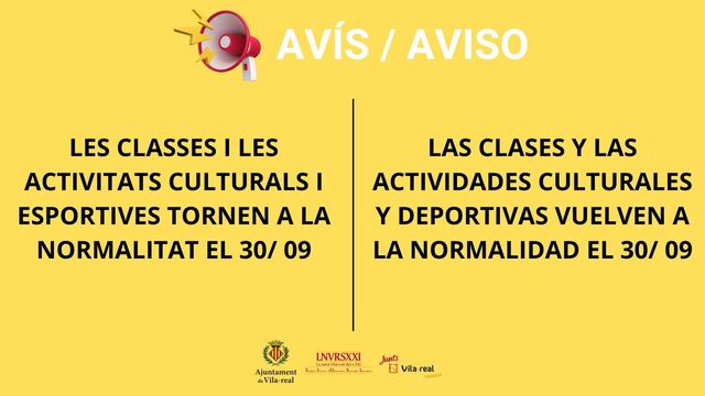 Aviso 30 de septiembre.