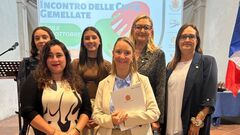 La delegaci local tamb va comptar amb dues representants del Consell de Xiquets i Xiquetes.