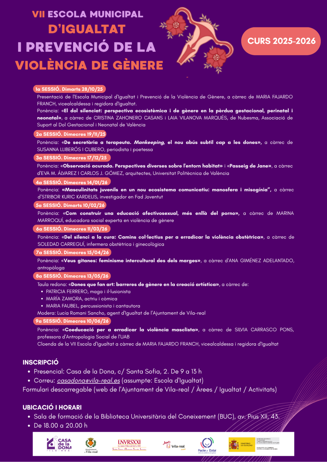 VII ESCUELA MUNICIPAL DE IGUALDAD Y PREVENCIÓN DE LA VIOLENCIA DE ...