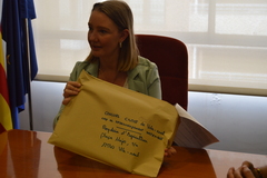 La edila de Medio Ambiente, Maria Fajardo.