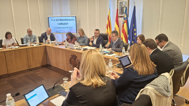 Imatge del ple del 3 de novembre.