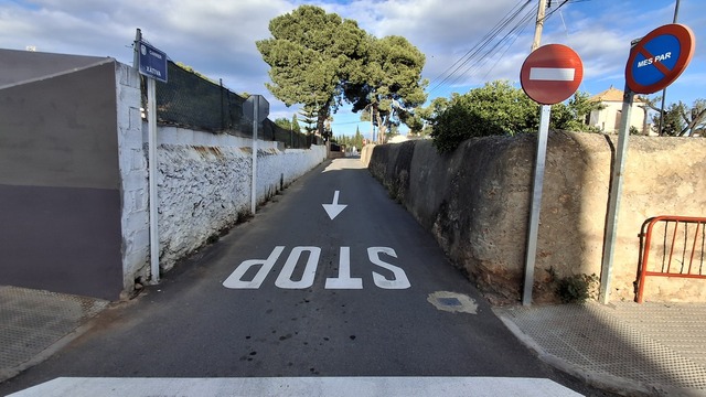 Calle X�tiva desde San Juan Bosco.