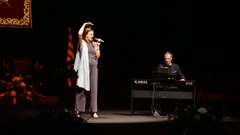 Un momento de la actuaci�n musical.