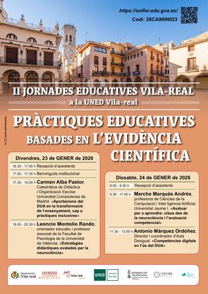 Cartell II Jornades Educatives Vila-real