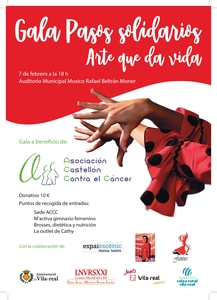 Gala Pasos solidarios, Arte que da la vida