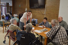 El grup ha visitat la Resid�ncia Verge de Gr�cia.