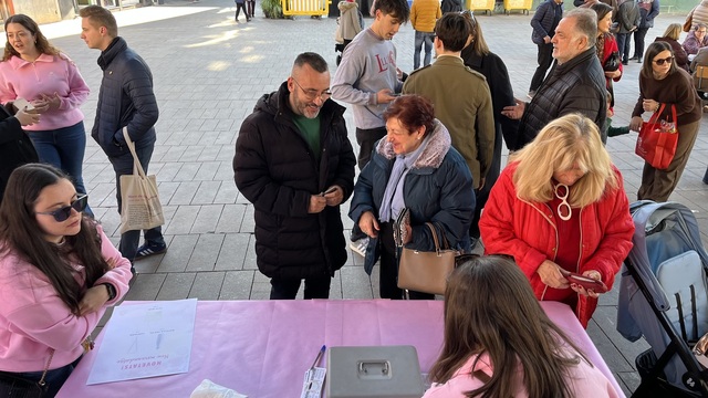 Jos� Benlloch en la la XII Xocolatada Solidaria Rosariera