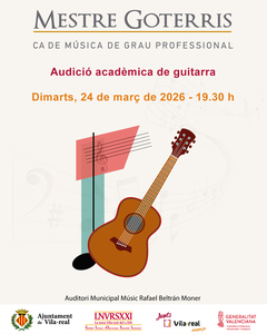 Audici� acad�mica de guitarra       