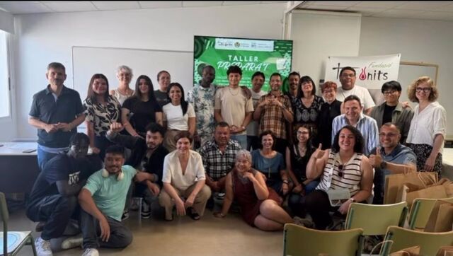 Foto de fam�lia amb els participants.