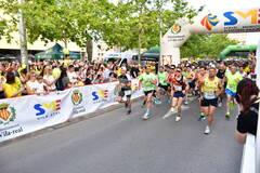 Participants de la cursa en l'eixida