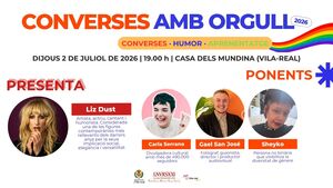 La sessi� comptar� amb tres ponents que compartiran les seus experi�ncies.