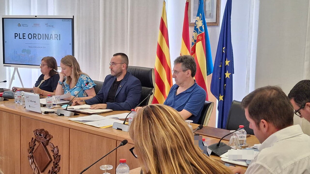 Imagen del Pleno ordinario de julio.