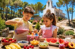 Salut i estiu a l'ermitaTaller Summer chef: exploradors de sabor, la f�brica de gelats saludables