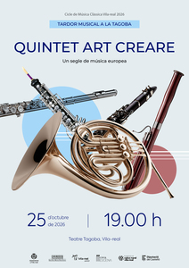 TARDOR MUSICAL A LA TAGOBA: Quintet Art Creare