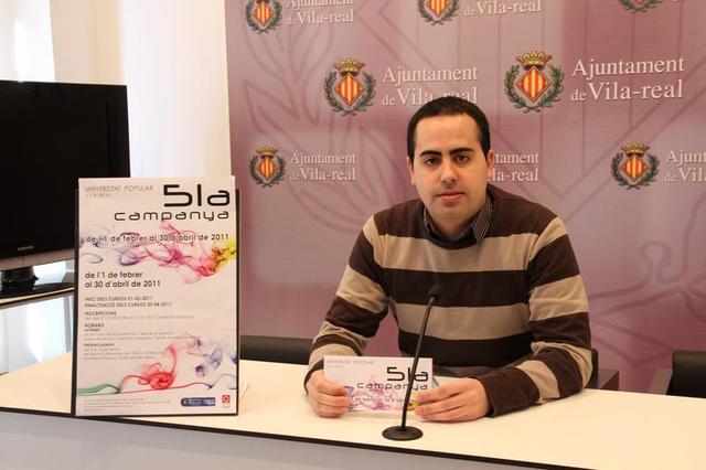 La Universidad Popular de Vila-real oferta cerca de 40 cursos y talleres en su 51 edicin 